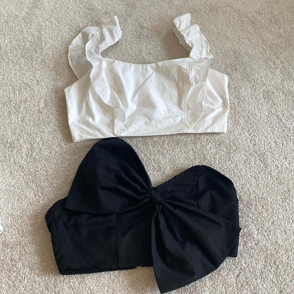 2/15 crop tops SHEIN & WILFRED